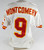 1994 Kansas City Chiefs Montgomery #9 Game Issued White Jersey 75th Patch 42 117