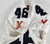2005 Virginia Cavaliers Rhodes #46 Game Used White Jersey Football  L 718