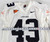 2005 Virginia Cavaliers Devonta Brown #43 Game Used White Jersey Football  L 716