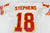 1994 Kansas City Chiefs Stephens #18 Game Issued White Jersey 75th Patch 40 121