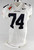 2005 Virginia Cavaliers Patrick Slebonick #74 Game Used White Jersey Football 9
