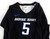 2022 Boise State Broncos #5 Game Used Black Jersey Volleyball S 881