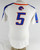 2020 Boise State Broncos #5 Game Used White Jersey Softball S 730