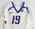 2022 Boise State Broncos #19 Game Used White Jersey Volleyball M 731