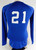 2012 Boise State Broncos #21 Game Used Blue Jersey Volleyball L 738