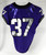 2019-24 Texas Christian TCU Frogs #37 Game Used Purple Jersey Football NP Rem 7