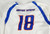 2022 Boise State Broncos #18 Game Used White Jersey Volleyball L 735
