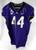 2019-24 Texas Christian TCU Frogs #44 Game Used Purple Jersey Football NP R 48 2