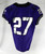 2019-24 Texas Christian TCU Frogs #27 Game Used Purple Jersey Football NP R38 3