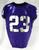 2019-24 Texas Christian TCU Frogs #23 Game Used Purple Jersey Football NP Rem 4