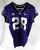 2019-24 Texas Christian TCU Frogs #28 Game Used Purple Jersey Football NP Rem 5