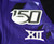 2019 Texas Christian TCU Frogs #4 Game Used Purple Jersey 150 Patch NP Rem 38 9