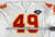 1994 Kansas City Chiefs Matt Gay #49 Game Issued White Jersey 75th Patch 42 084
