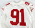 2015 San Francisco 49ers Arik Armstead #91 Game Issued White Jersey 48 351