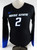2022 Boise State Broncos #2 Game Used Black Jersey Volleyball M 882