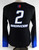 2022 Boise State Broncos #2 Game Used Black Jersey Volleyball M 882