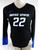 2022 Boise State Broncos #22 Game Used Black Jersey Volleyball M 887