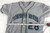 2003 Tampa Bay Devil Rays Jim Parque #28 Game Used Grey Jersey 48 479