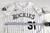 2025 Colorado Rockies Gabriel Hughes #31 Game Issued White Jersey 46 883