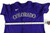 2024 Colorado Rockies Blank Game Issued Purple Jersey 50 896