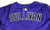 2025 Colorado Rockies Sean Sullivan Game Issued Purple Jersey 44 911