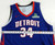 2024-25 Detroit Pistons Bobi Klintman #34 Game Issued P Used Navy Jersey SL 4