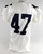 2002-03 Virginia Cavaliers #47 Game Used White Jersey Football NP R L 702