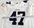 2002-03 Virginia Cavaliers #47 Game Used White Jersey Football NP R L 702