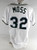 2004 Tampa Bay Devil Rays Damian Moss #32 Game Issued White Jersey 48 485