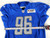 2016 Detroit Lions Stefan Charles #96 Game Issued Blue Practice Jersey 50 324