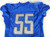2019 Detroit Lions #55 Game Used Blue Practice Jersey 48 325