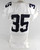 2002-03 Virginia Cavaliers #35 Game Used White Jersey Football NP R L 710