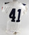 2002-03 Virginia Cavaliers #41 Game Used White Jersey Football NP R L 712