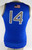 2023-24 Air Force Falcons #14 Game Issued Pos Used Blue Jersey Basketball M 026