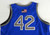 2023-24 Air Force Falcons #42 Game Issued Pos Used Blue Jersey Basketball XL 027