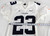 2002-03 Virginia Cavaliers #23 Game Used White Jersey Football NP R M 708