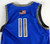 2023-24 Air Force Falcons #11 Game Issued Pos Used Blue Jersey Basketball M 028