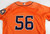 2013-17 Houston Astros #56 Game Used Orange Jersey NP Rem 48 058