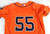 2013-17 Houston Astros #55 Game Used Orange Jersey NP Rem 46 060