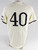 2018 Long Beach State Dirtbags #40 Game Used Cream Jersey Baseball L 835