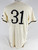 2018 Long Beach State Dirtbags #31 Game Used Cream Jersey Baseball L 838