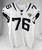 2020 Jacksonville Jaguars Will Richardson #76 Game Issued White Jersey 46 D84