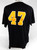 2019 Long Beach State Dirtbags #47 Game Used Black Jersey Baseball XL 867