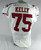 2016 San Francisco 49ers Kelly #75 Game Issued White Jersey 48 181