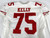2016 San Francisco 49ers Kelly #75 Game Issued White Jersey 48 181