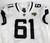 2020 Jacksonville Jaguars Tyler Gauthier #61 Game Issued White Jersey 46 DP74702