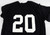 2017 Miami Marlins #20 Game Used Black Training Shirt L 425