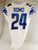 2023 Detroit Lions John Parker Romo #24 Game Issued White Jersey 90th Patch 38 5