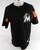 Miami Marlins Brian Anderson #87 Game Used Black Jersey Batting Practice L 448
