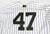 2017 New York Yankees Jordan Montgomery #47 Game Used White Jersey Memorial Day